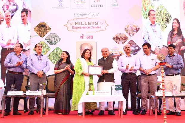 दिल्ली हाट, आईएनए में अपनी तरह का पहला मिलेट्स एक्सपीरियंस सेंटर लॉन्च किया गया