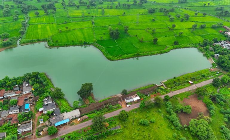 रायपुर : 9 एकड़ के तालाब से 50 एकड़ खेत की सिंचाई