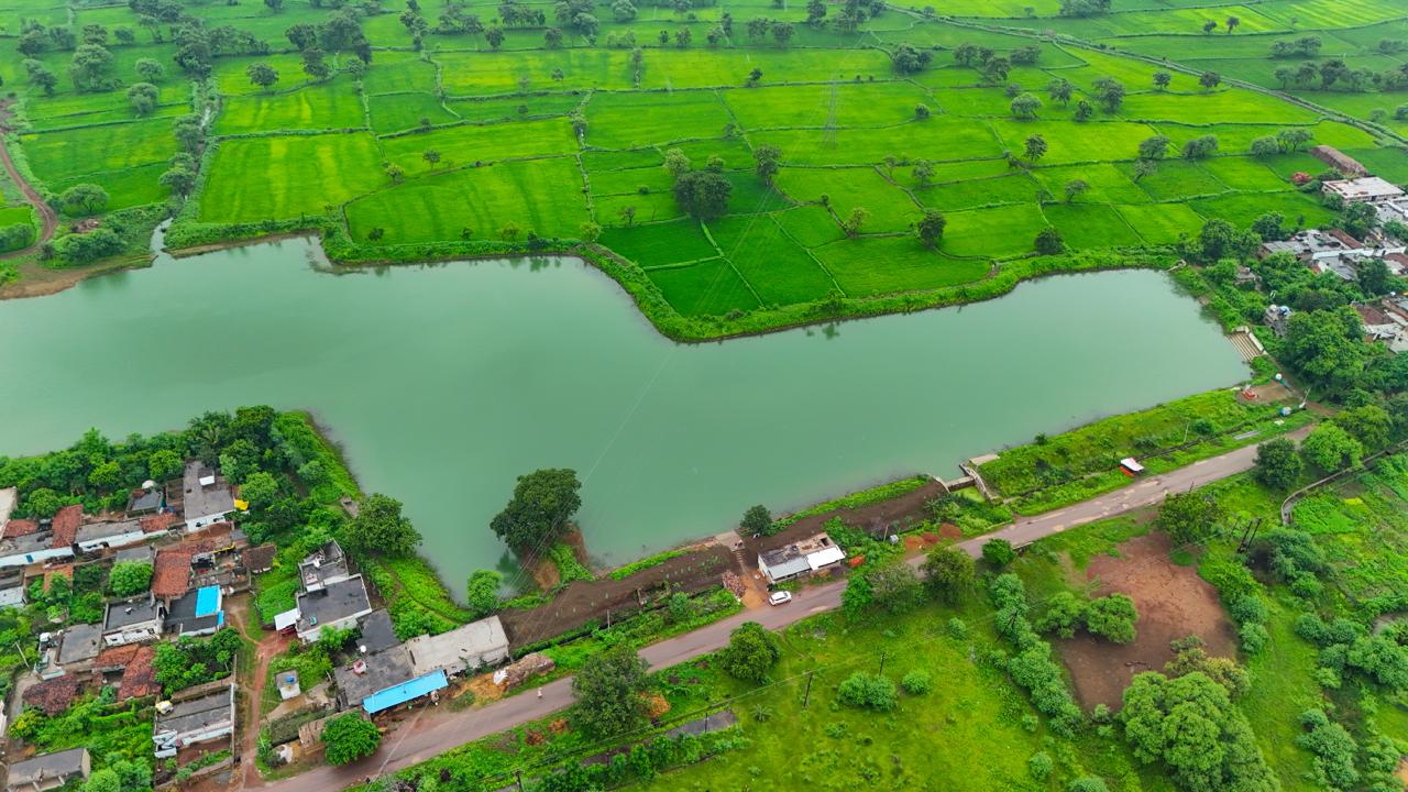 रायपुर : 9 एकड़ के तालाब से 50 एकड़ खेत की सिंचाई